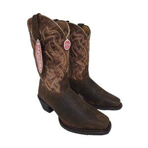 Laredo Men's Mckinney Western Cowboy Boot Square Toe 68552 Brown Size 9D